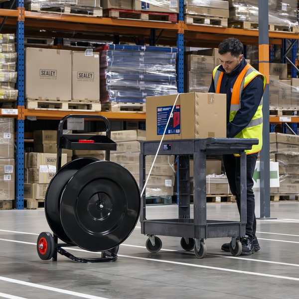 Sealey SBT01 Heavy-Duty Mobile Strapping Dispenser