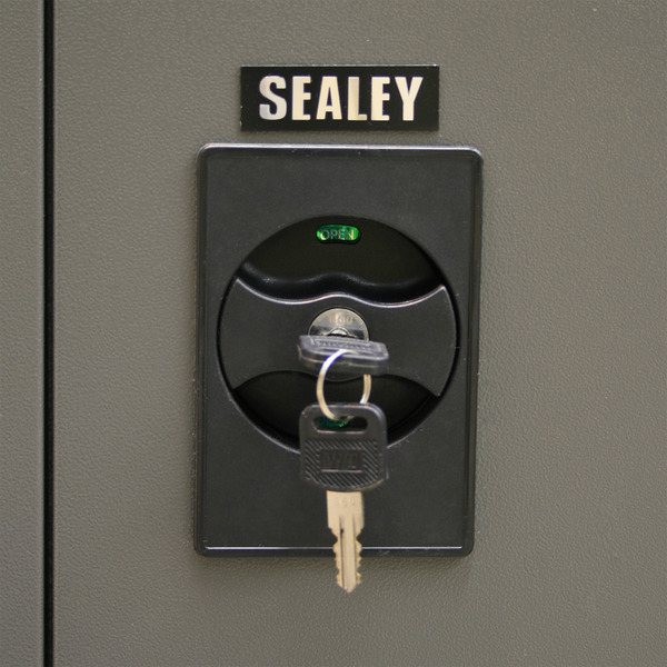 Sealey Floor Cabinet 2 Door 4 Shelf & Hanging Rail