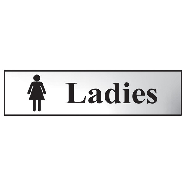 Scan SCA6002C Ladies - Polished Chrome Effect 200 x 50mm