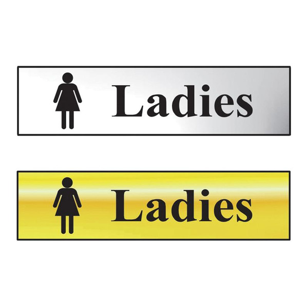 Scan SCA6002C Ladies - Polished Chrome Effect 200 x 50mm