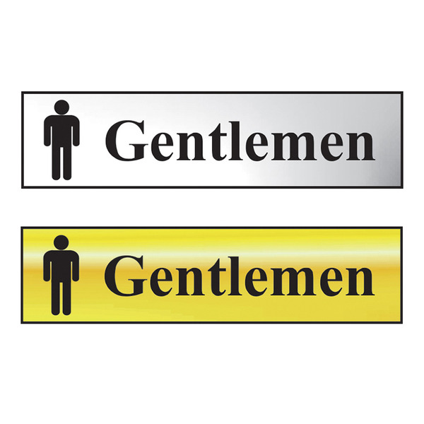 Scan SCA6003C Gentlemen - Polished Chrome Effect 200 x 50mm