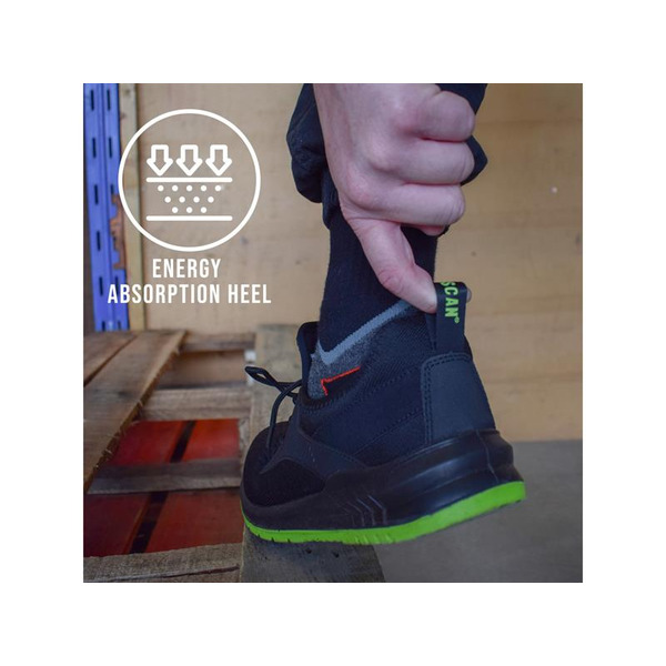 Scan SCAFWVIPTR12 Viper S1P Safety Trainers UK 12 EUR 47