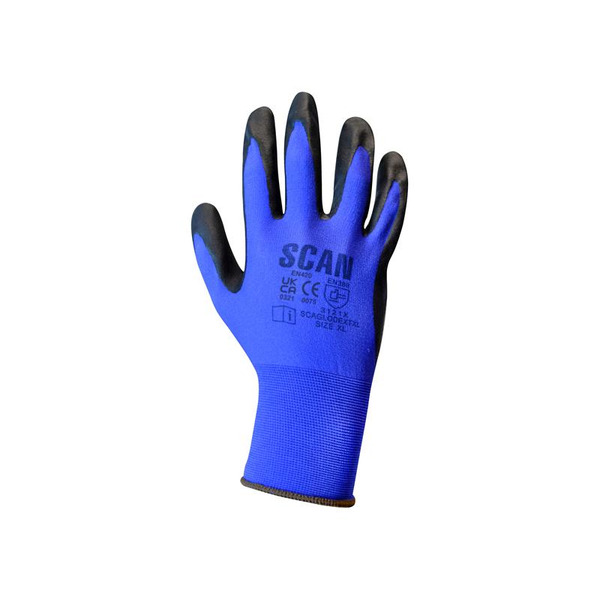 Scan SCAGLODEXTXL Max - Dexterity Nitrile Gloves - XL (Size 10)