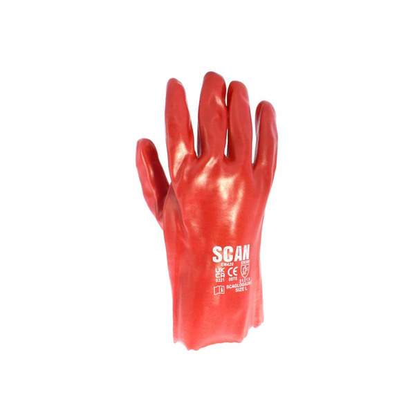 Scan SCAGLOGAUN11 PVC Gauntlets 27cm (11in) - L (Size 9)