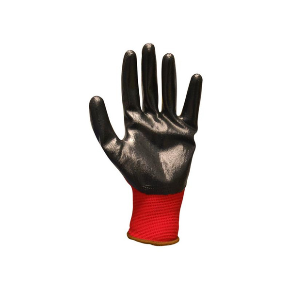 Nitrile Coated Knitted Gloves - L (Size 9)