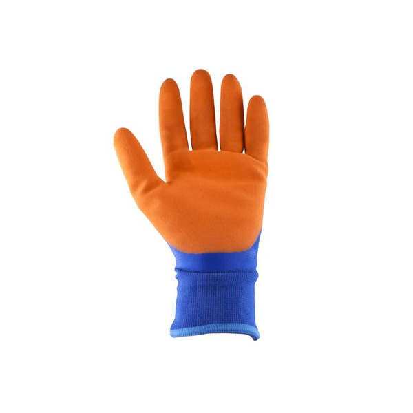 Scan SCAGLOWPTHL Thermal Waterproof Latex Coated Gloves - L (Size 9)