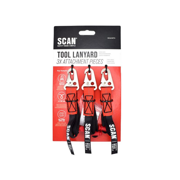 Scan SCALYATT3 Tool Lanyard Attachments (3 Piece)