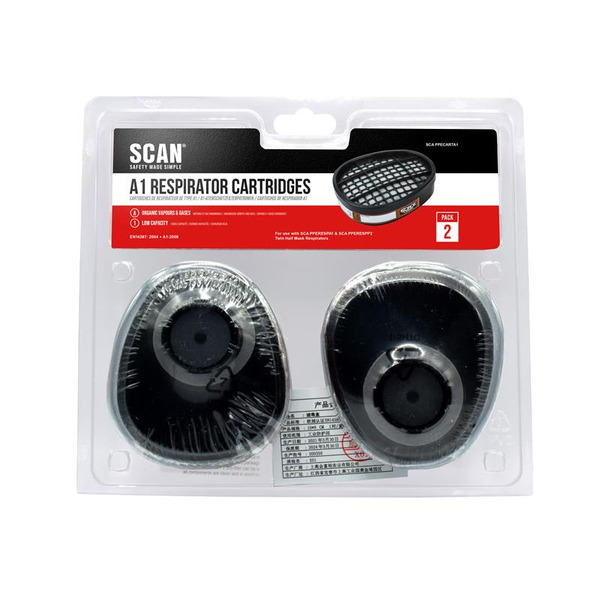Twin Filter Replacement Cartridge A1 (Pack of 2)