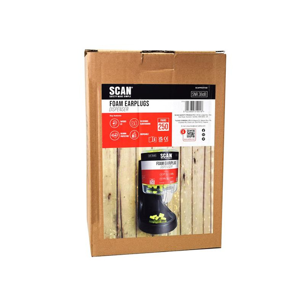 Scan SCAPPEEP250 Earplug Dispenser (250 Pairs)