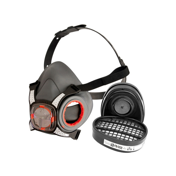 Scan SCAPPERESPA1 Twin Half Mask Respirator + A1 Refills