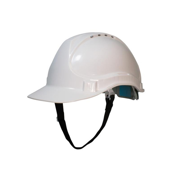 Deluxe Safety Helmet - White
