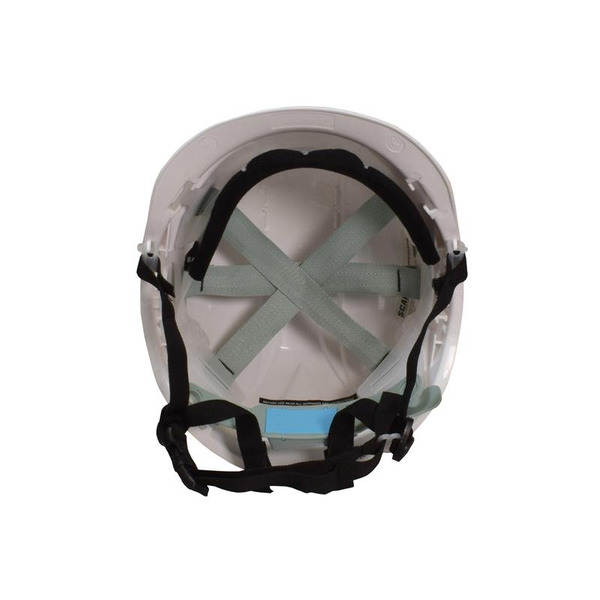 Scan SCAPPESHSPW Short Peak Safety Helmet White