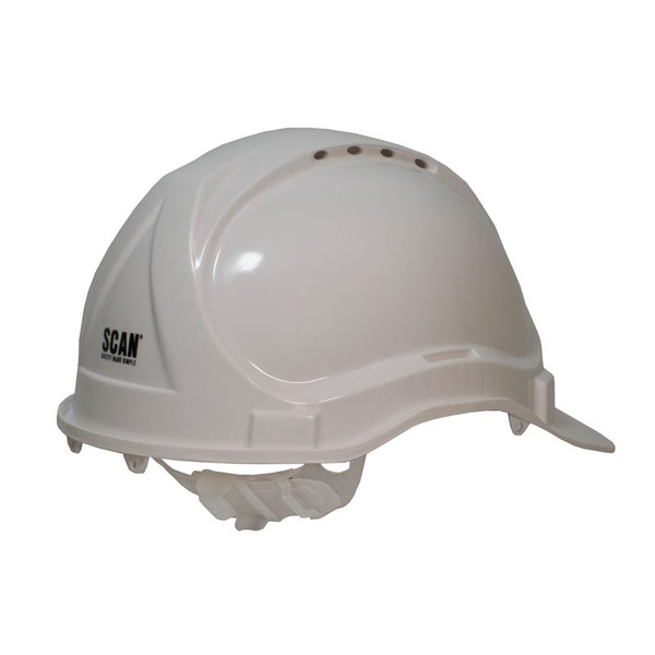 Scan SCAPPESHW Safety Helmet - White