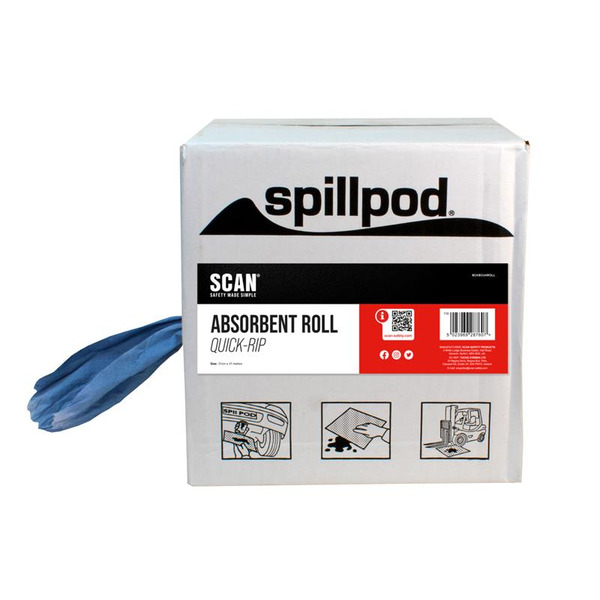 Scan SCASCPAPROLL Paper Towel Wiping Roll 200mm x 150m