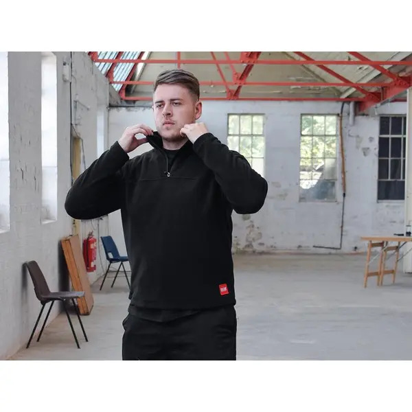 Scan SCAWWFLEECM 1/4 Zip Fleece Jumper - M