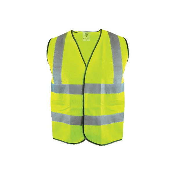 Scan SCAWWHVWXXXL Hi-Vis Yellow Waistcoat - XXXL (56in)