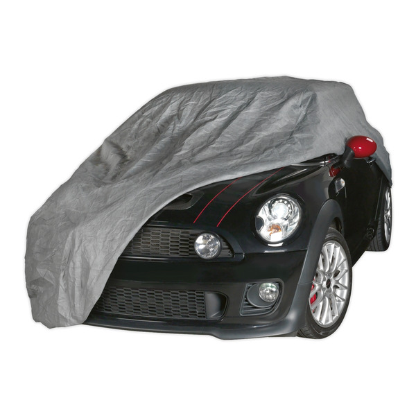 Sealey SCCS Premier 3-Layer All-Seasons Car Cover - Small
