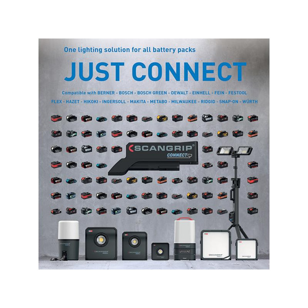 SCANGRIP® NOVA 2 CONNECT LED Work Light 12V/18V Bare Unit