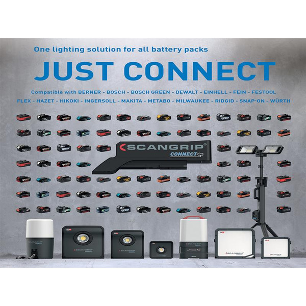 SCANGRIP® NOVA 10 CONNECT LED Work Light 12V/18V Bare Unit