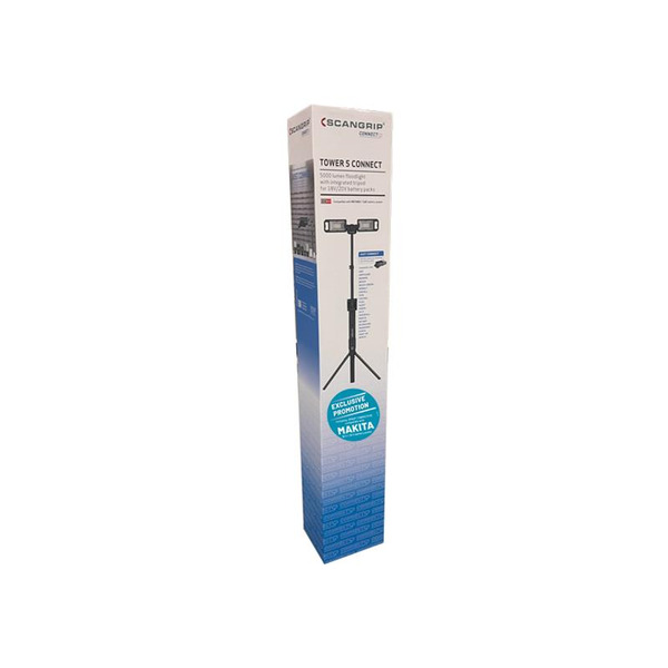 SCANGRIP® SCG490559 SCANGRIP® TOWER 5 CONNECT Floodlight with Makita CONNECT 18V Bare Unit
