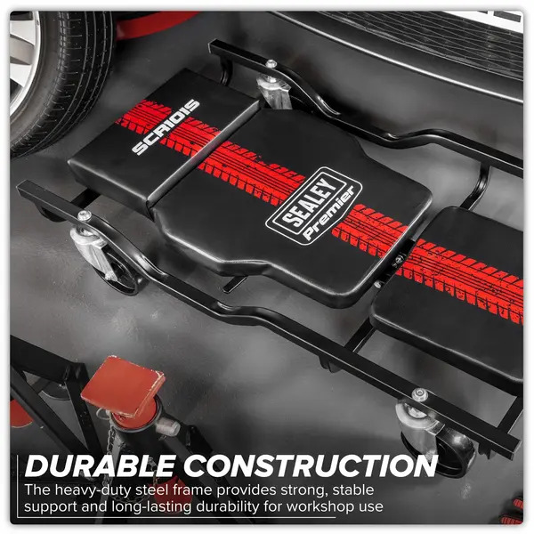 Sealey SCR101S Steel Creeper with 4 Rough Ground 5