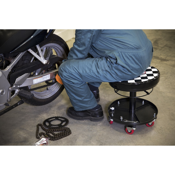 Sealey SCR15 Pneumatic Mechanic's Seat