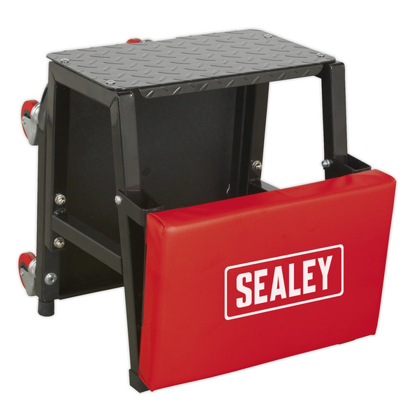Sealey SCR16 Mechanic's Utility Seat & Step Stool