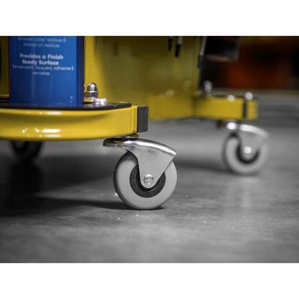 Sealey SCR18Y Mechanic's Utility Seat & Toolbox - Yellow