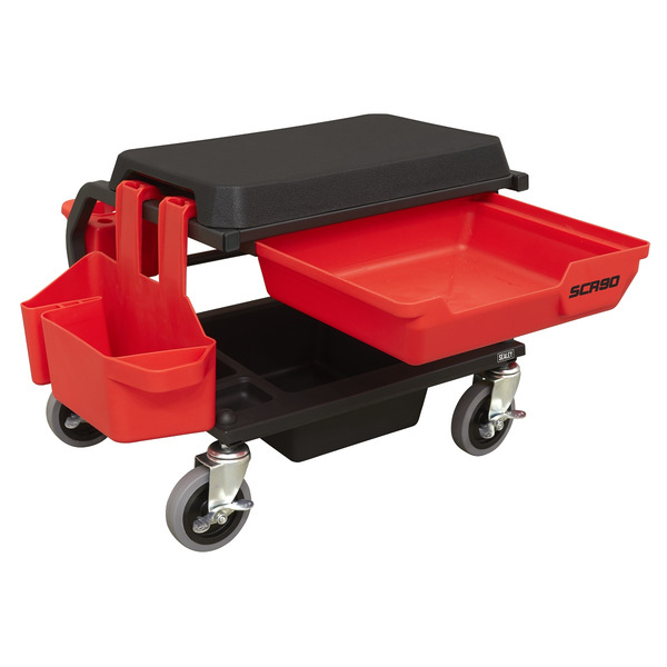 Sealey SCR90 Mechanic's Deluxe Detailing Utility Seat