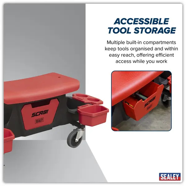 Sealey SCR91 Mechanic's Detailing Utility Seat