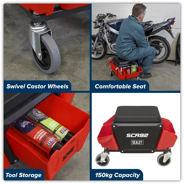 Sealey SCR92 Mechanic's Detailing Utility Seat