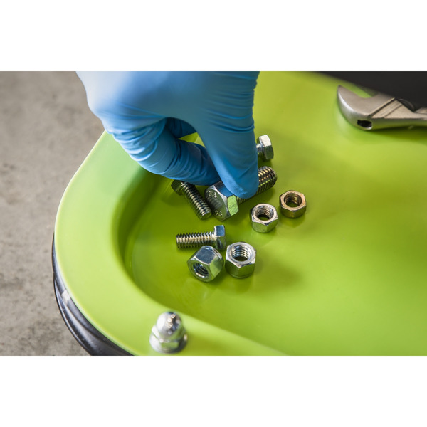 Sealey SCR9HV Mechanic's Utility Seat - Green