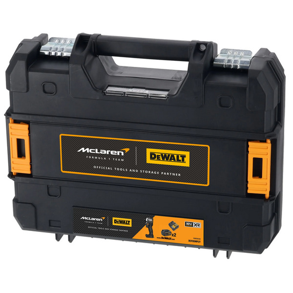 DeWalt DWST1-70703M  x McLaren F1 TSTAK Suitcase Flat Top Tool Storage Box