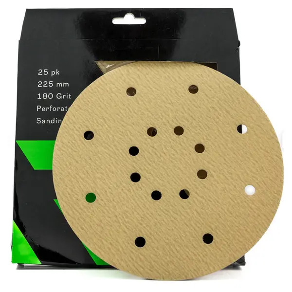 Rika ABRR021 Drywall Sanding Disc Perforated 225mm 180 Grit 25 Pack