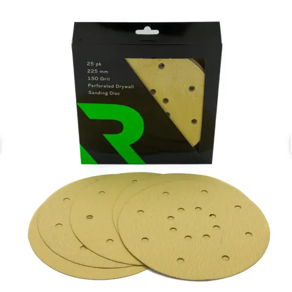 Rika ABRR020 Drywall Sanding Disc Perforated 225mm 150 Grit 25 Pack