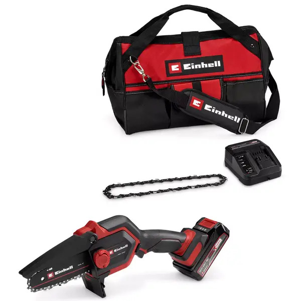 Einhell 4600043 GE-PS 18/15 Li BL-Solo Power X-Change Pruning Chain Saw 18V 1 x 2.5ah Battery