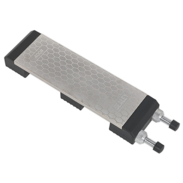 Sealey SCSS1 Combination Diamond Sharpening Whetstone with Adjustable Stone Holder