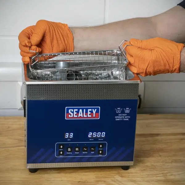 Sealey SCT03 Ultrasonic Cleaner 3L