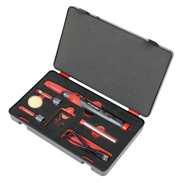 Sealey SDL11 Premier Rechargeable Soldering Iron Kit 30W