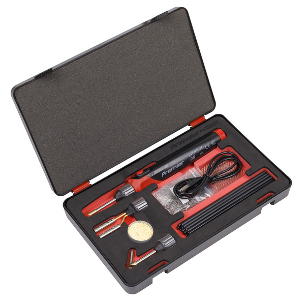 Sealey SDL14 Premier Rechargeable Plastic Welding Repair Kit 30W