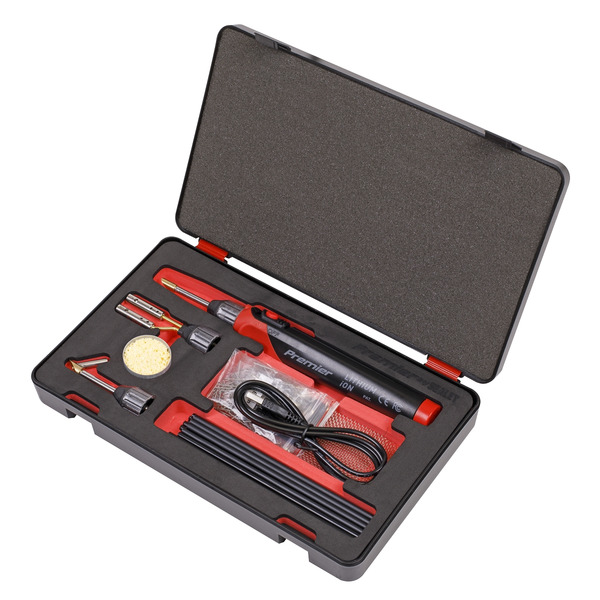 Sealey SDL14 Premier Rechargeable Plastic Welding Repair Kit 30W