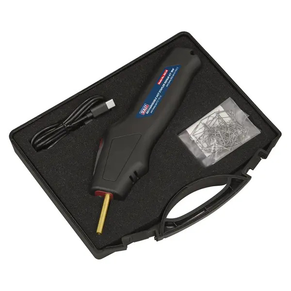 Sealey SDL16 Rechargeable Hot Stapler Repair Kit 18W