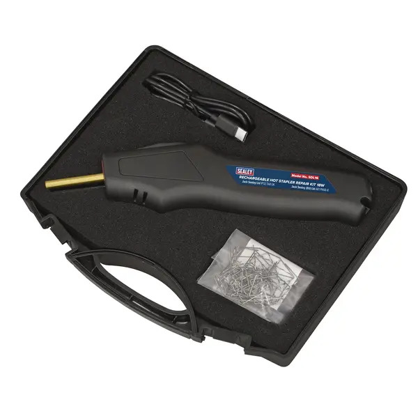 Sealey SDL16 Rechargeable Hot Stapler Repair Kit 18W