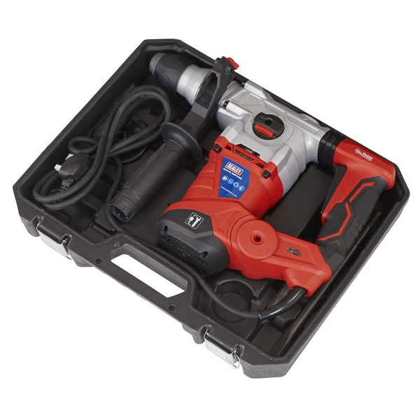 Sealey SDSPLUS32 32mm SDS Plus Rotary Hammer Drill 1500W/230V