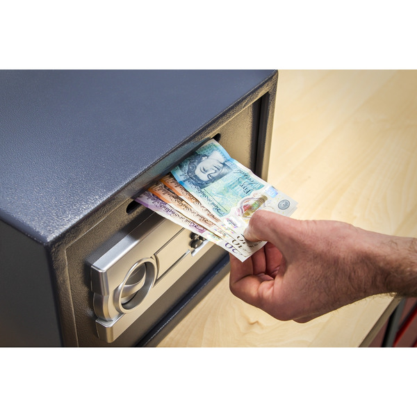 Sealey SECS01DS Electronic Combination Security Safe with Deposit Slot 350 x 250 x 250mm