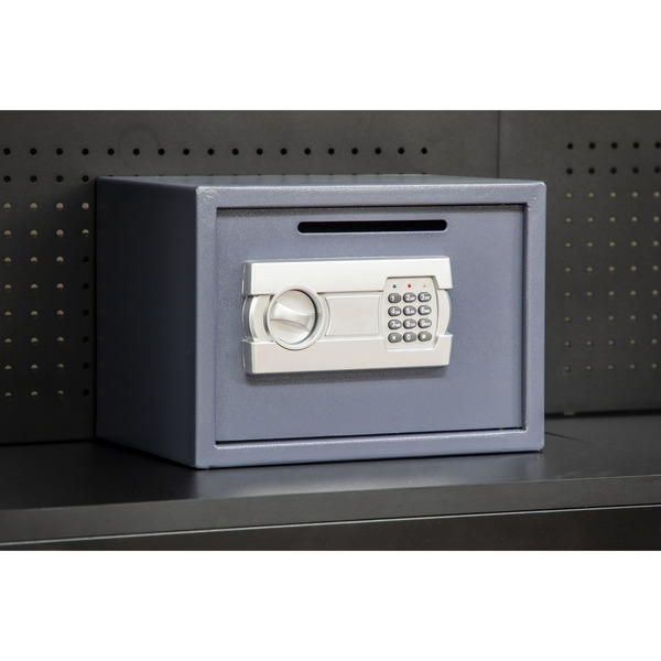 Sealey SECS01DS Electronic Combination Security Safe with Deposit Slot 350 x 250 x 250mm