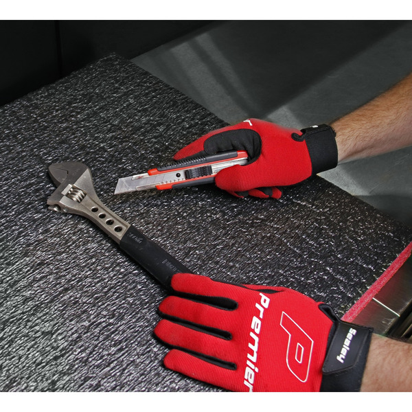 Sealey SFPK30R Easy Peel Shadow Foam® 1200 x 550 x 30mm, Red/Black - Pack of 3