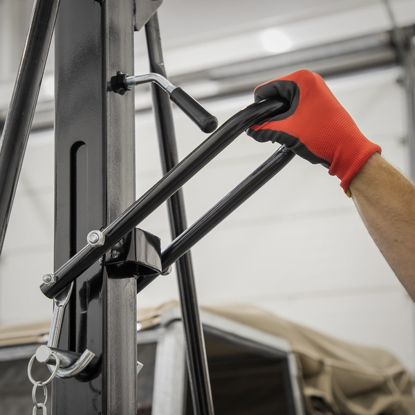 Portable Lifting Adjustable Gantry Frame 0.5 Tonne & Hoist Combo