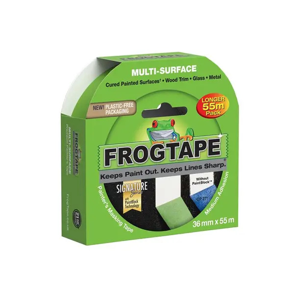 Shurtape SHU105942 FrogTape&reg; Multi-Surface Masking Tape 36mm x 55m