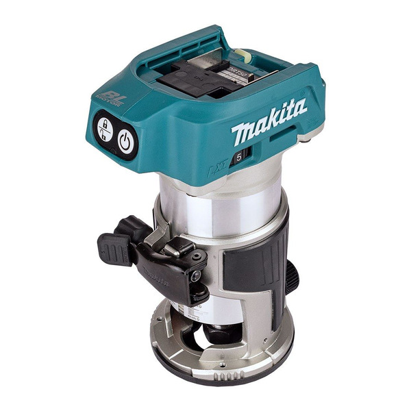 Makita DRT50ZJX3 18V Li-ion BL Router/Trimmer Extra Bases Set